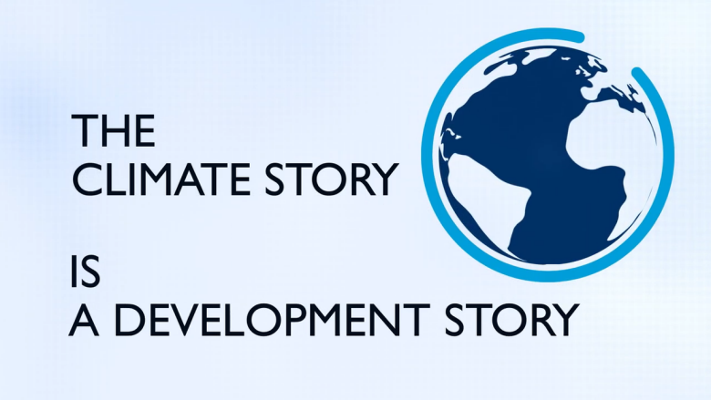 The Climate Story is a Development Story