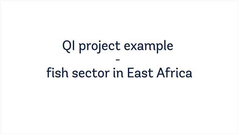 Quality Infrastructure Project Example - Fish Sector in East Africa