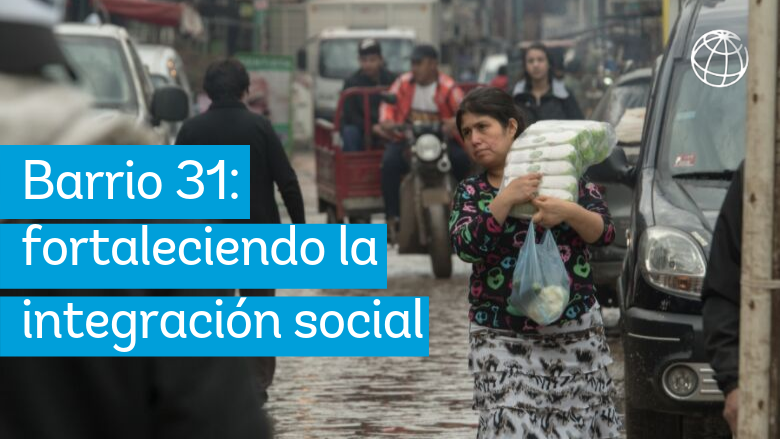 Barrio 31: Se fortalece la integración social de los vecinos