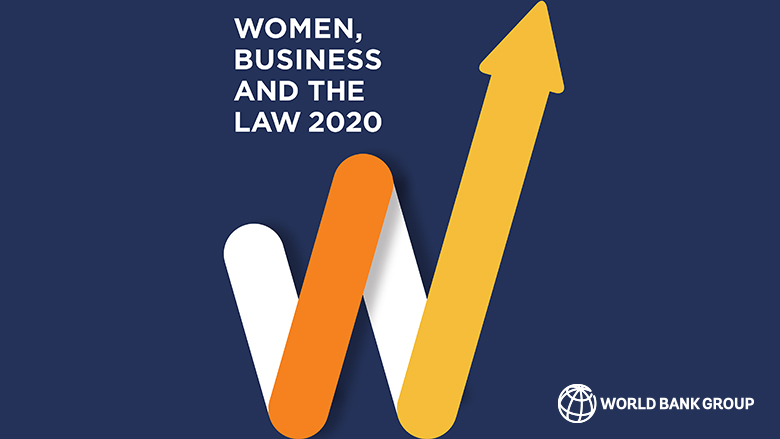 Women Business and the Law 2020 cover