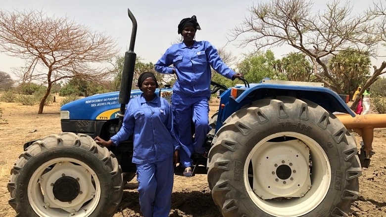 Women trained to work in agriculture in Chad as part of the Sahel Women's Empowerment and Demographics Project. The Little Data Book on Gender 2019 shows that we still have much work to do to close gaps between men and women, especially in access to economic opportunities. Photo Credit: Anne Senges/ World Bank