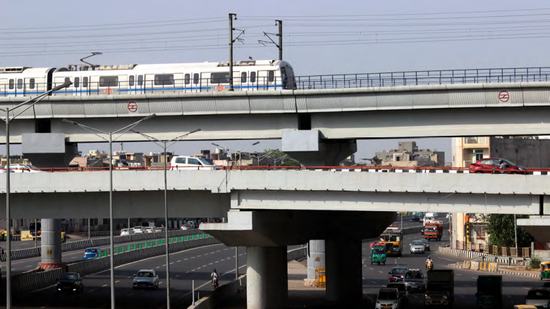 60% of the Delhi Metro system’s daytime demand is met by solar power.