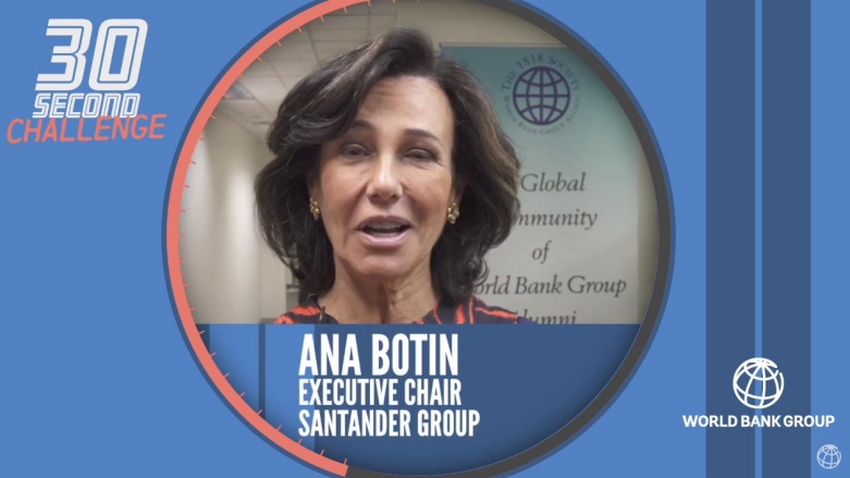 30 Second Challenge: How Can We Create More Opportunities for Women Entrepreneurs?