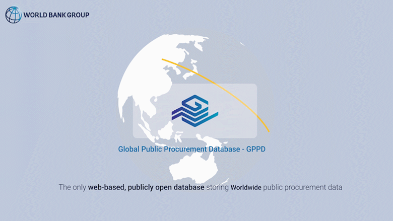 Global Public Procurement Database - Graphic with logo