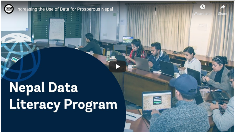 Increasing the use of data for prosperous Nepal