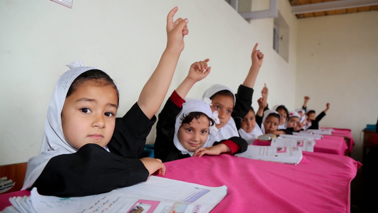 Neelaab, a 9-year-old second-grader in Afghanistan, a beneficiary of the Education Quality Improvement Program. Photo: © Abbas Farzami/ World Bank Neelaab, a 9-year-old second-grader in Afghanistan, a beneficiary of the Education Quality Improvement Program. Photo: © Abbas Farzami/ World Bank