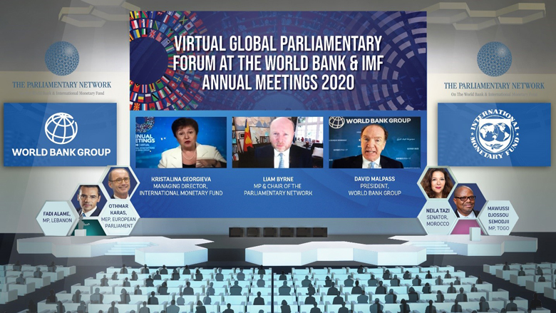 World Bank and IMF leadership emphasize Parliamentarians as valuable partners in defining development priorities 