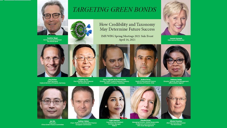 Targeting Green Bonds How Credibility and Taxonomy May determine future success IMF/WBG Spring Meetings Side Event