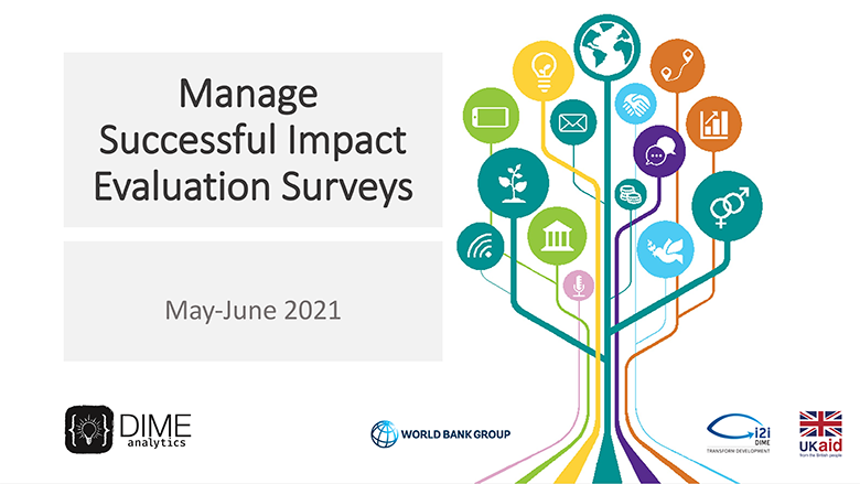 Successful Impact Evaluation Surveys (MSIES) course image