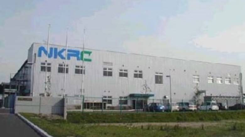 Recycling plant for home appliances in Kitakyushu city.