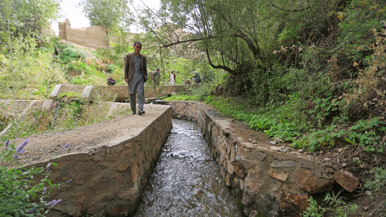 Rehabilitated Canal Boosts Farmers’ Income in Afghanistan's Bamyan Province  