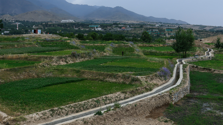 A New Irrigation Canal Improves Afghan Farmers’ Lives  