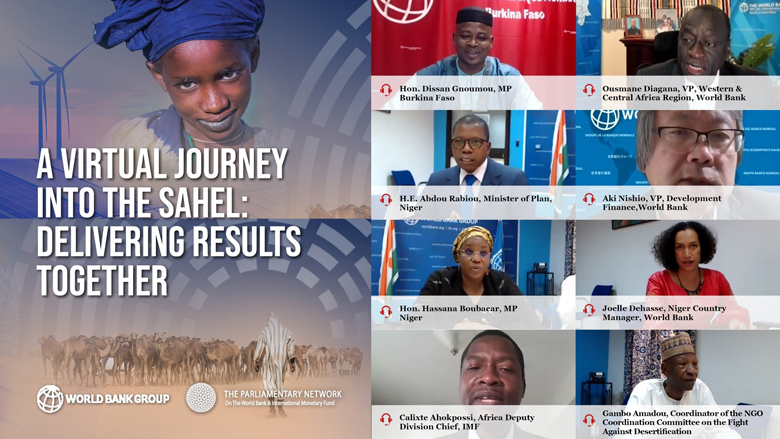 Parliamentarians Immerse Virtually into the Sahel: Sharing development impact through innovative storytelling