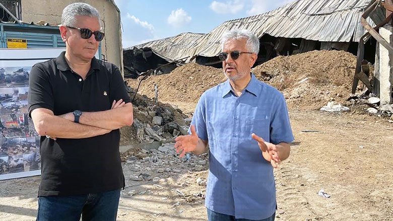 World Bank's MENA Vice President, Ferid Belhaj, and Executive Director, Merza Hasan, visited Gaza to witness first-hand the damage of the recent conflict. 