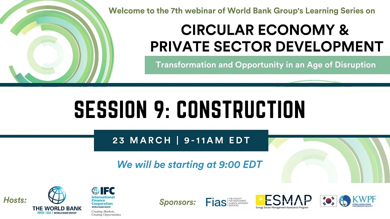 Circular Economy and Construction: Learning Series