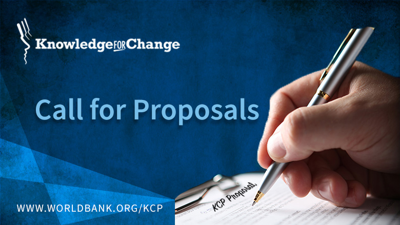 Knowledge for Change Call for proposals