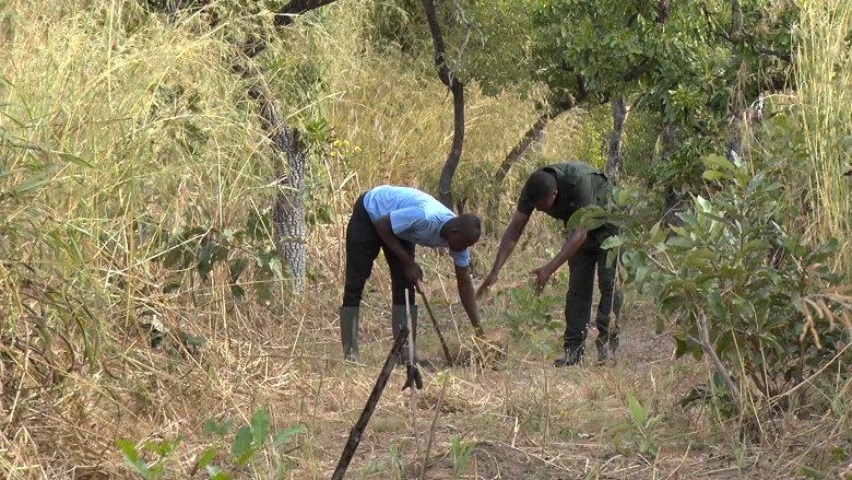 Forest guards in Ghana