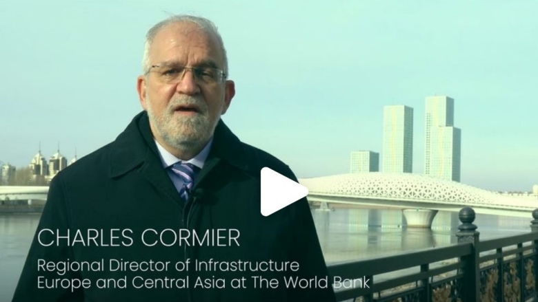 Video interview with Charles Cormier, World Bank Regional Director for Infrastructure.