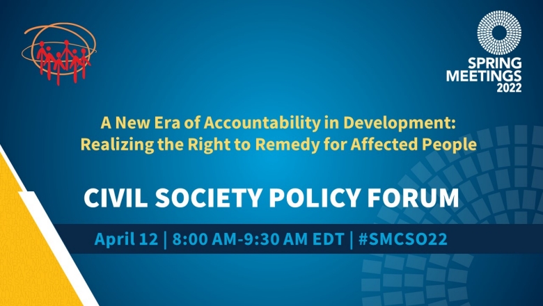 Session of the civil society policy forum 