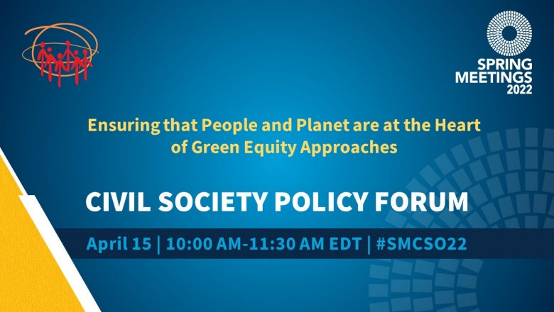 Session of the civil society policy forum 