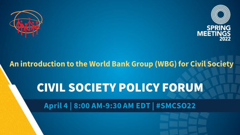 First session of civil society policy forum on April 4