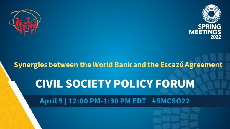 April 5 session of Civil Society Policy Forum