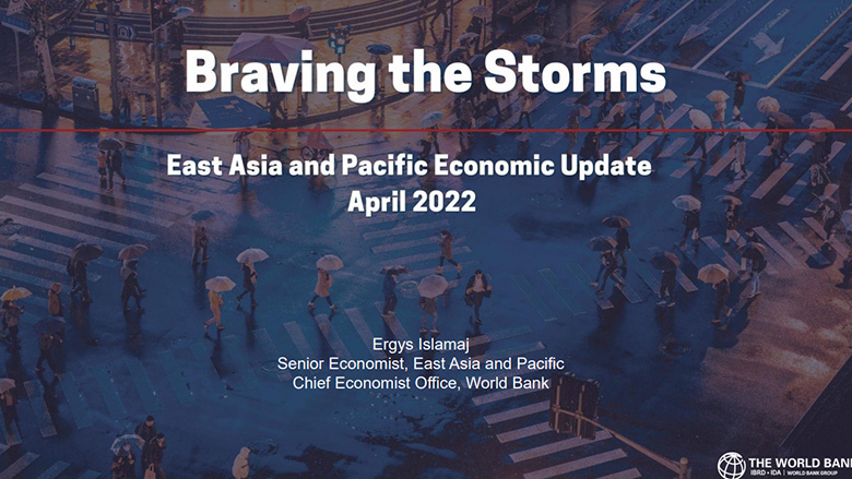 世界銀行モーニングセミナー（第135回）「東アジア・大洋州地域　半期経済報告書：嵐に立ち向かう」
