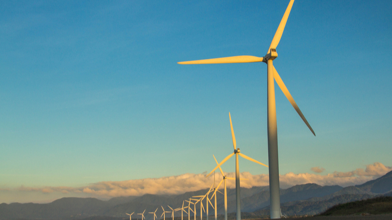 Bangui Wind Farm at Ilocos Norte, Philippines