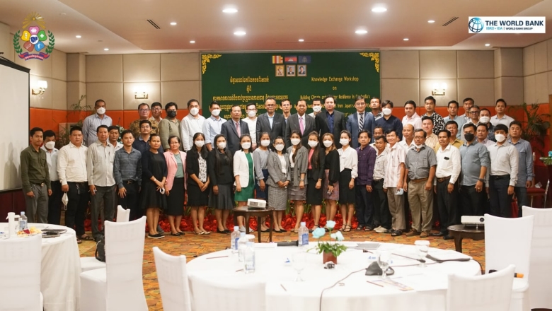 Cambodia’s Ministry of Rural Development (MRD) officials participating in a workshop to increase resilience of road systems. 
