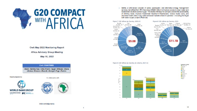 Snapshot of Cwa monitoring report from May 2022