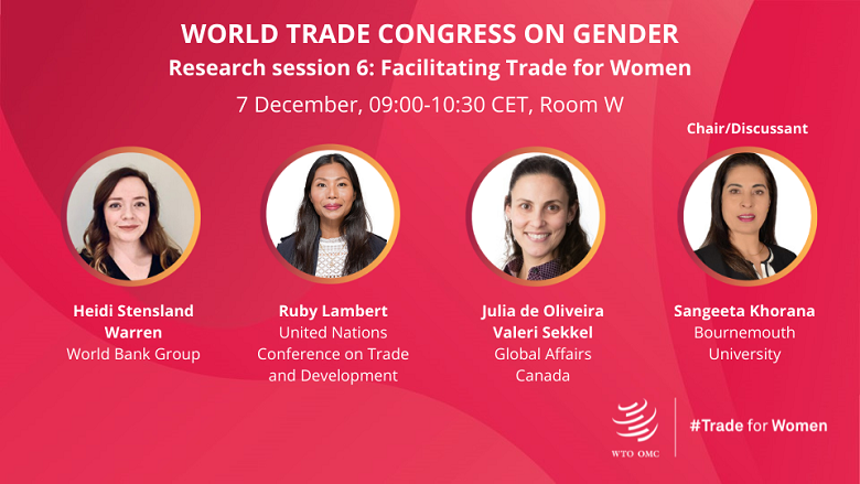women trade gender conference