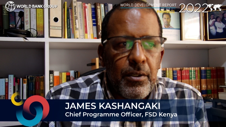 WDR 2022 Video | James Kashangaki: Chief Programme Officer, FSD Kenya
