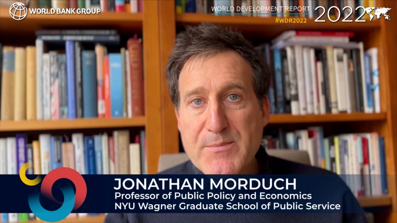 WDR 2022 Video | Jonathan Morduch: Professor of Public Policy and Economics at NYU-Wagner