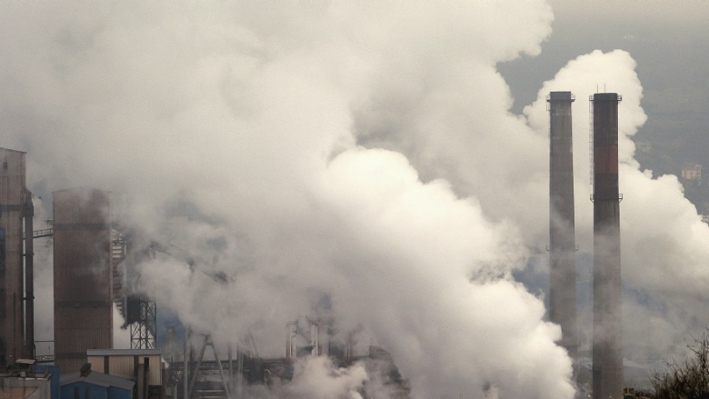 Factory chimneys in Turkey. Cagri Kilicci/Shutterstock