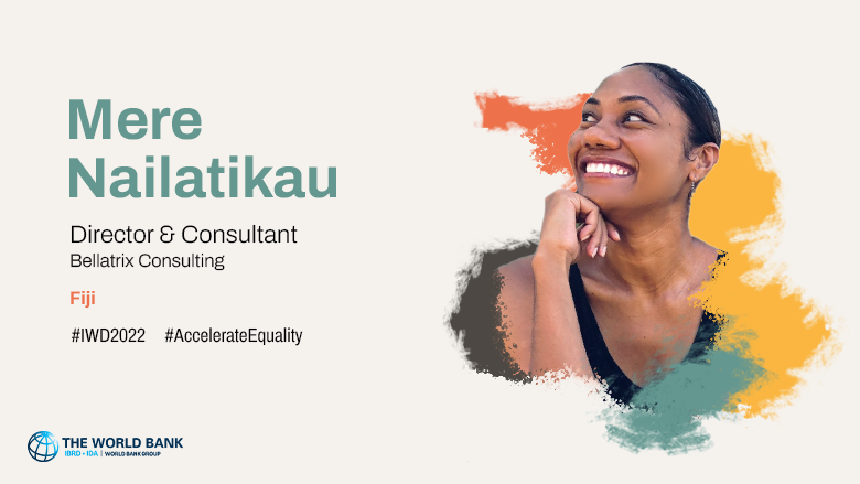 Mere Nailatikau, Director and Consultant of Bellatrix Consulting and Vosa podcast host