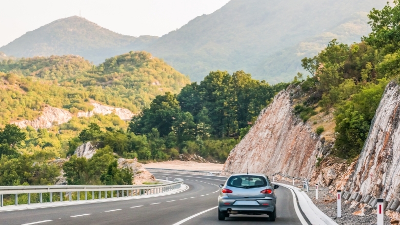 Road, highway in Montenegro. Photo credit: Oleksandr Savchuk/Shutterstock