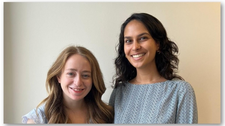 Carlee Goldberg and Dhwani Kharel Truman Scholars