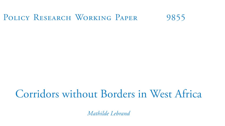 Corridors without Borders in West Africa
