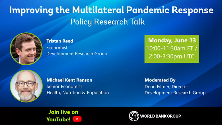 Improving the Multilateral Pandemic Response event details