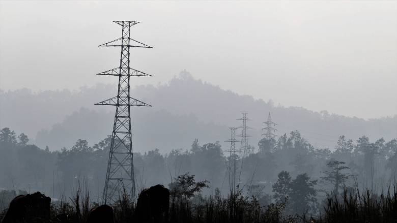Nepal India Electricity Transmission Towers