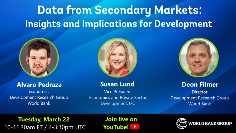 Data from Secondary Markets: Insights and Implications for Development