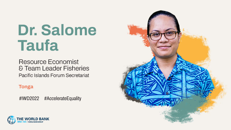 Dr. Salome Taufa is a Resource Economist and Team Leader Fisheries at the Pacific Islands Forum Secretariat 