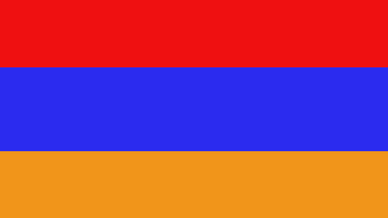 National flag or Armenia.