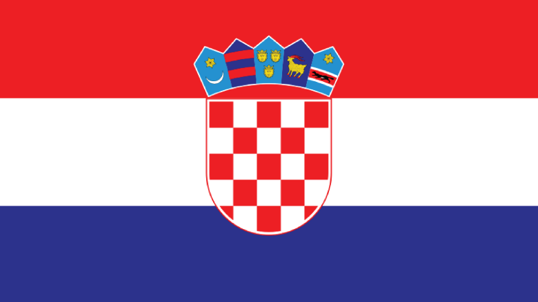 National flag of Croatia