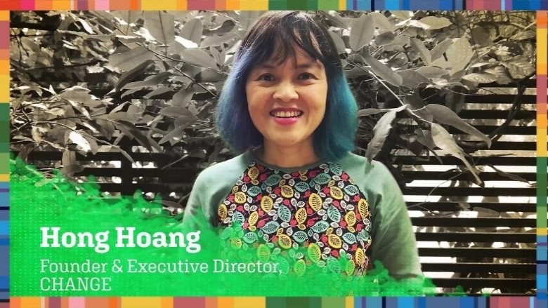 Vietnamese activist Hong Hoang