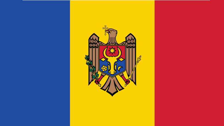 National flag of Moldova