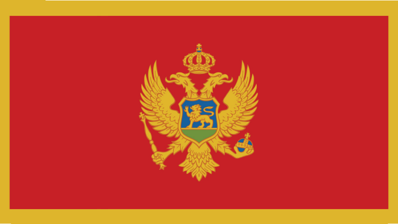 National Flag of Montenegro