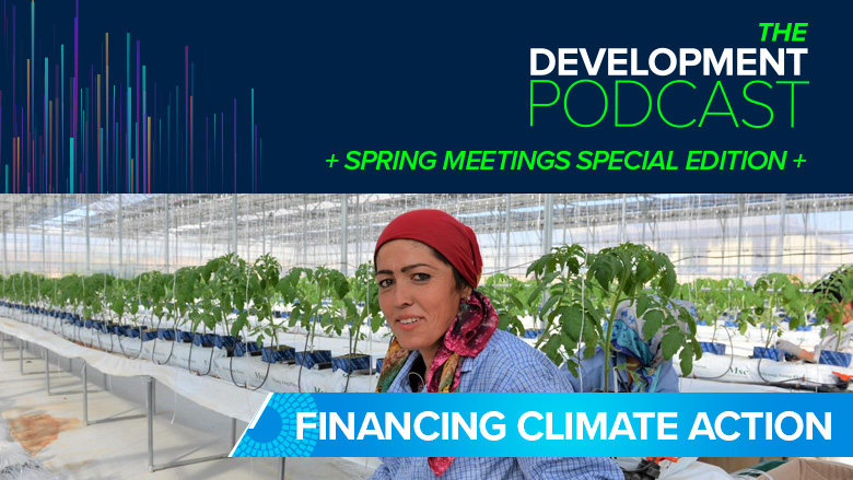 Financing Climate Action | The Development Podcast: Highlights from the 2022 WBG-IMF Spring Meetings