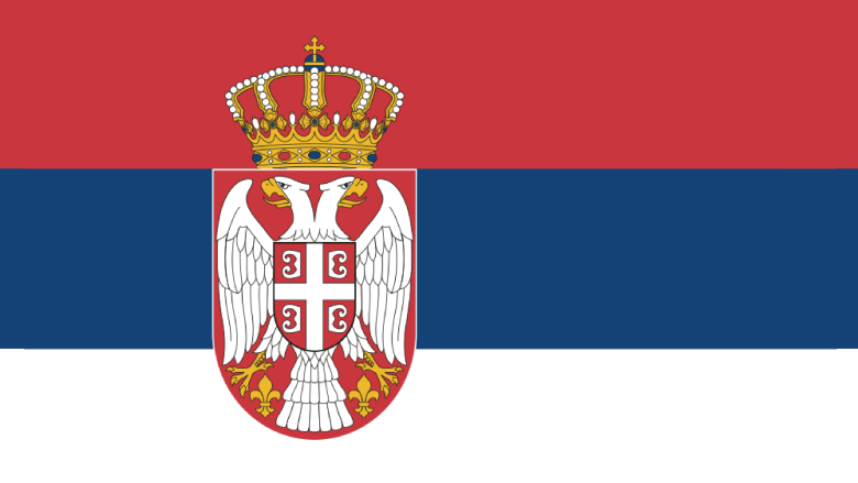 National flag of Serbia