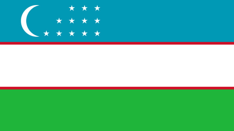 flag of Uzbekistan